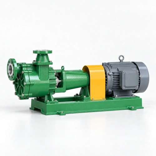 Fluorine Lined Self Priming Pump