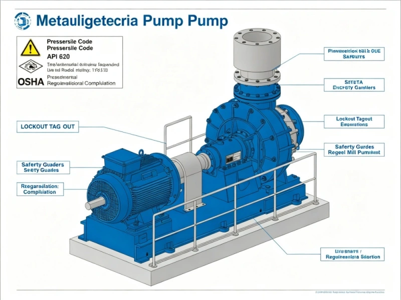 Metallurgy pump safety and compliance