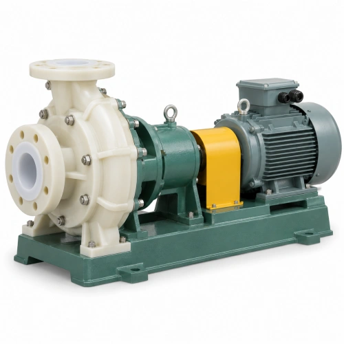 Fluoroplastic Chemical Pump
